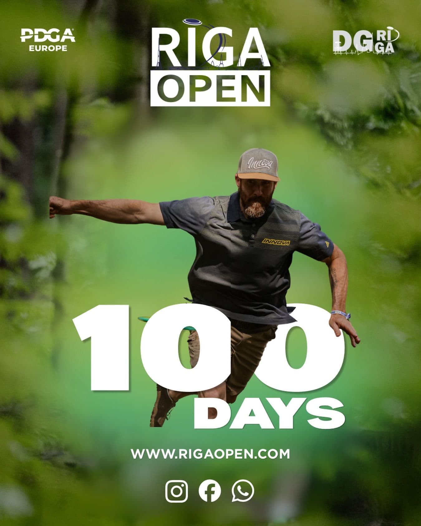 100 days to go — Riga Open 2026!
